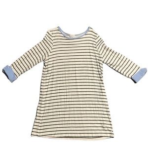 Striped Long Sleeve Dress.